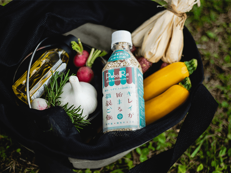 PeboRa(ペットボトルライス)でキャンプの写真イメージ