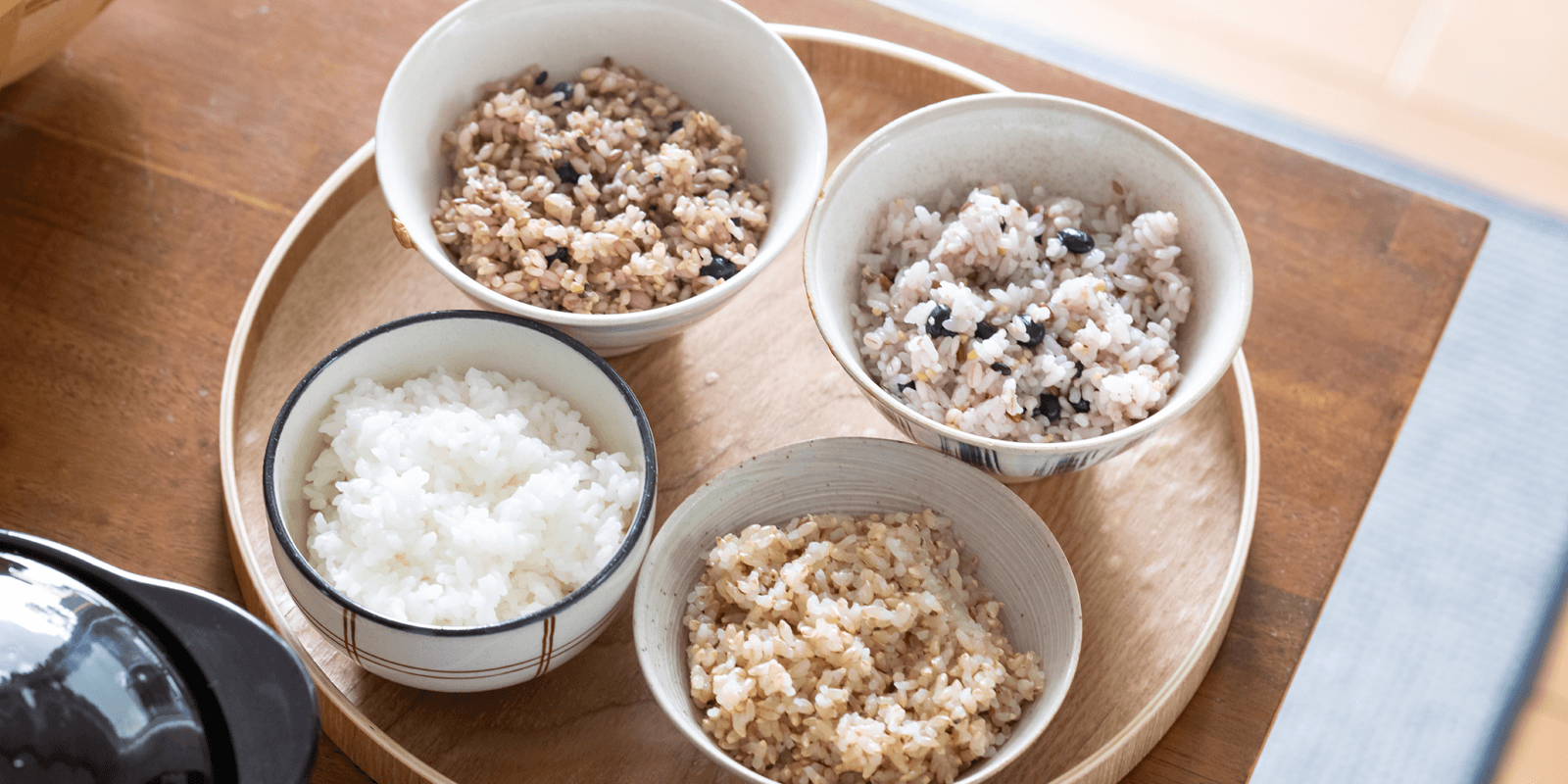 PeboRa(ペットボトル米)で炊いたお米・雑穀米